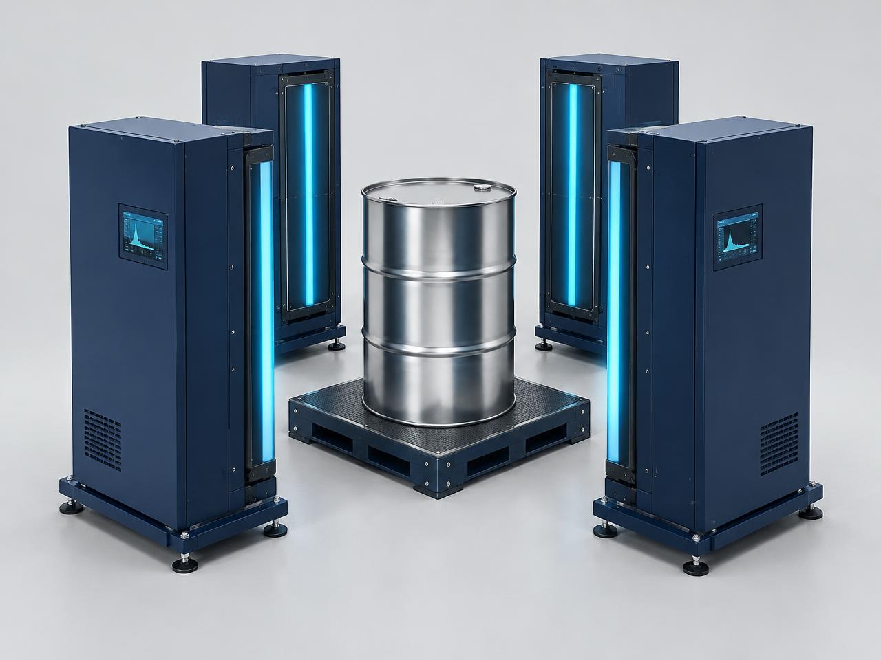 Photon Spectroscopic NEP Scanner — 4-Unit Surround Array