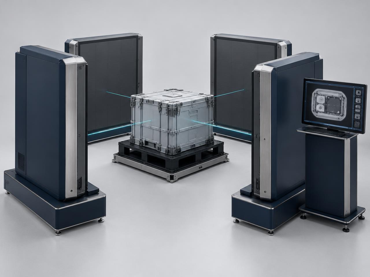 Tomographic NEP Scanner — 4-Panel Surround Array
